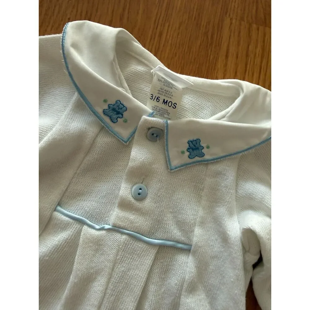 Vintage Buster Brown Baby Pajamas Size 3-6 Months